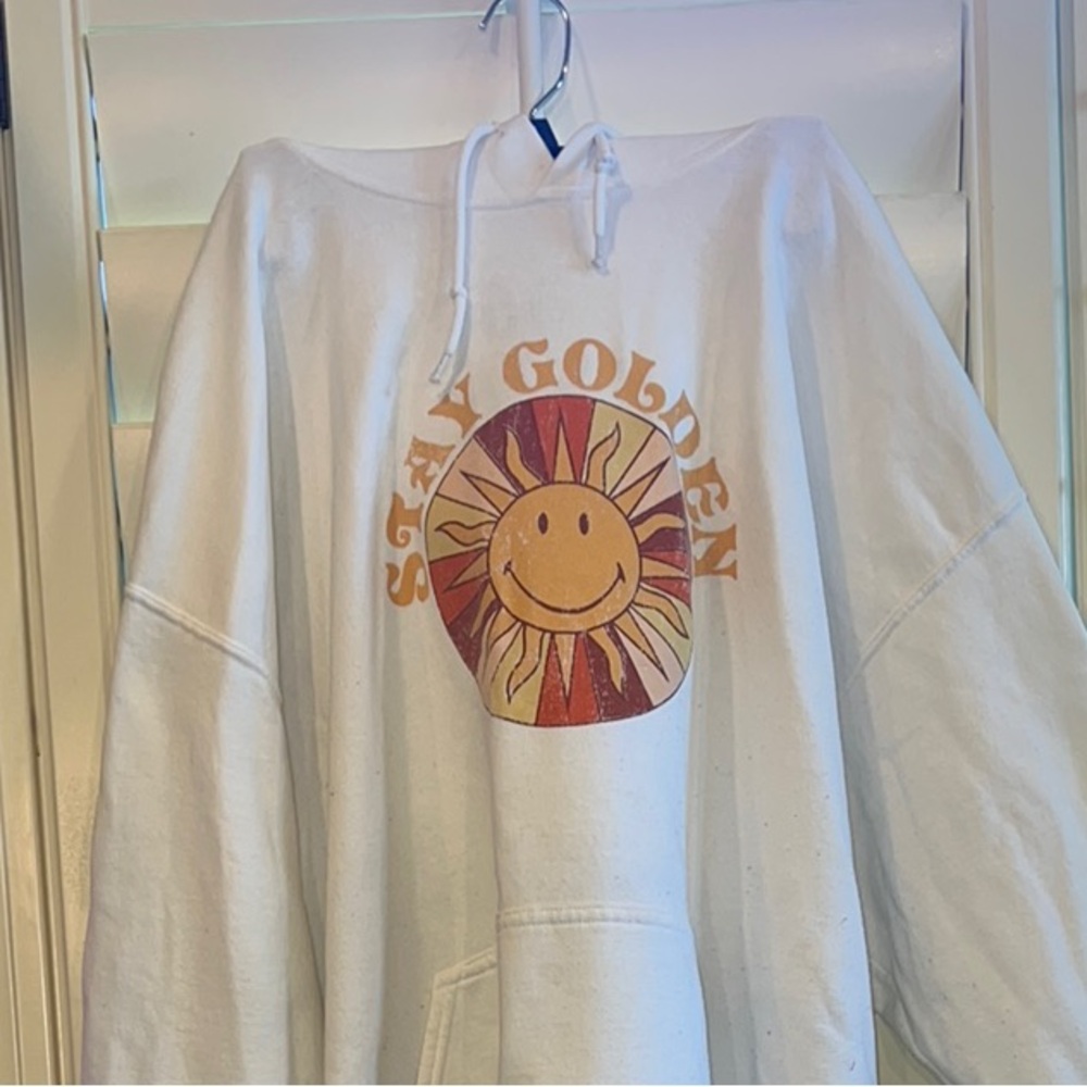 Stay Golden White Cardigan